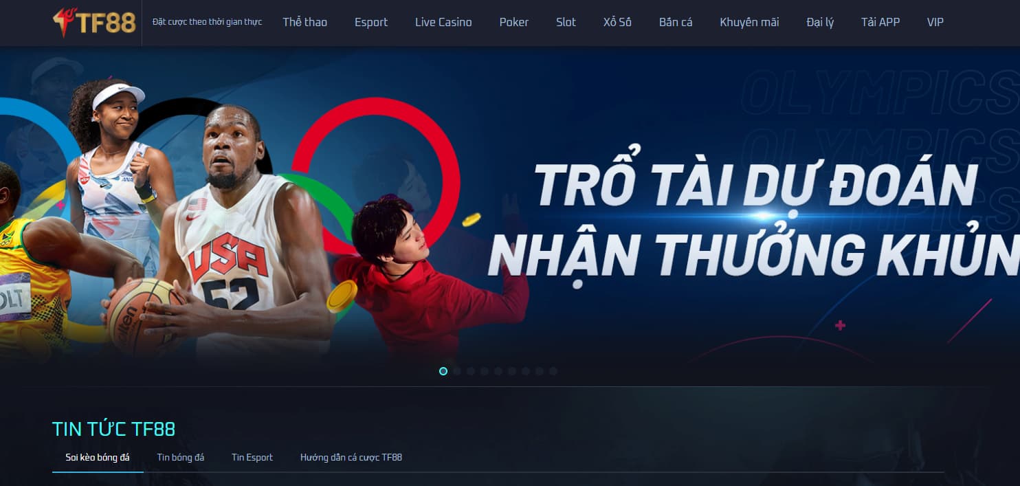 Những ưu điểm của nhà cái TF88