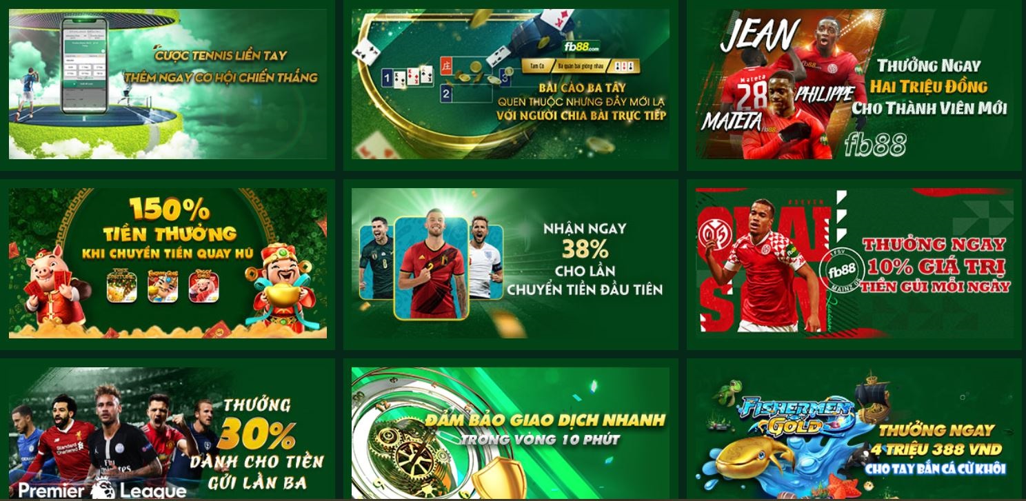 68gamebai reviews Các chương trình khuyến mãi tại FB88