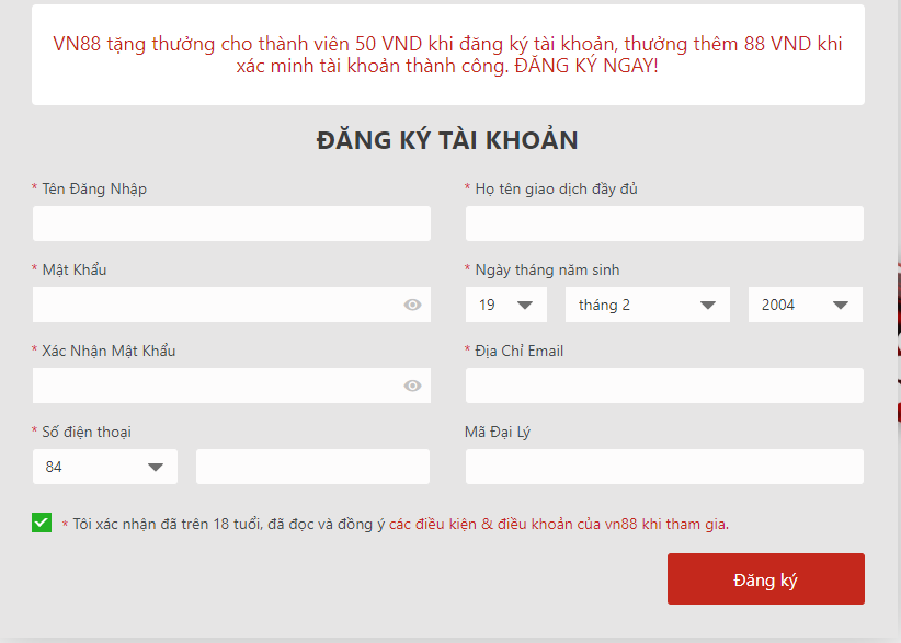 68gamebai reviews Cổng đăng ký tài khoản tại VN88.