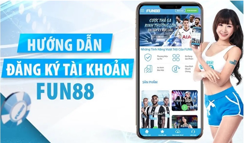 68gamebai reviews Hướng dẫn đăng ký tài khoản Fun88