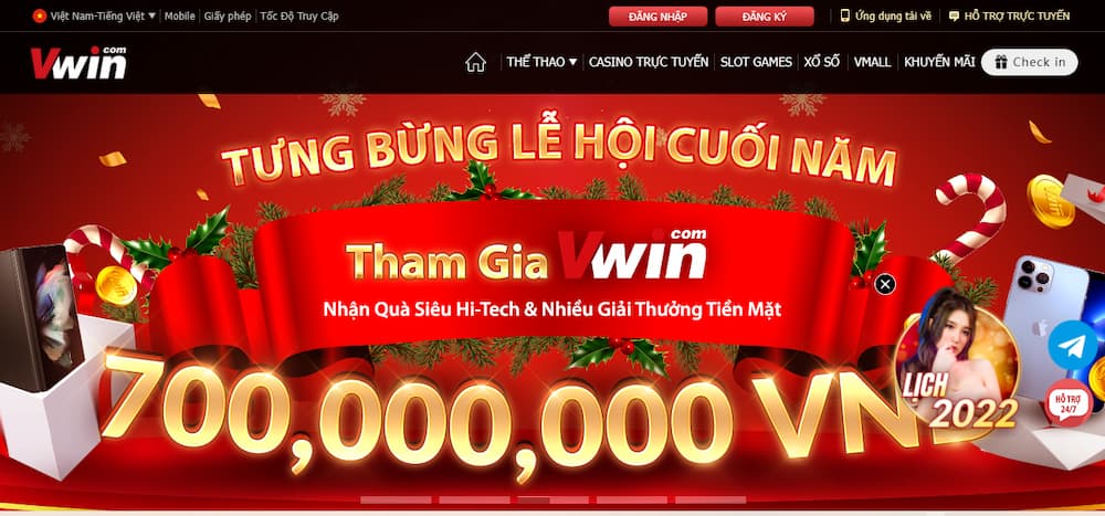 VWIN có các chương trình khuyến mãi vô cùng hấp dẫn