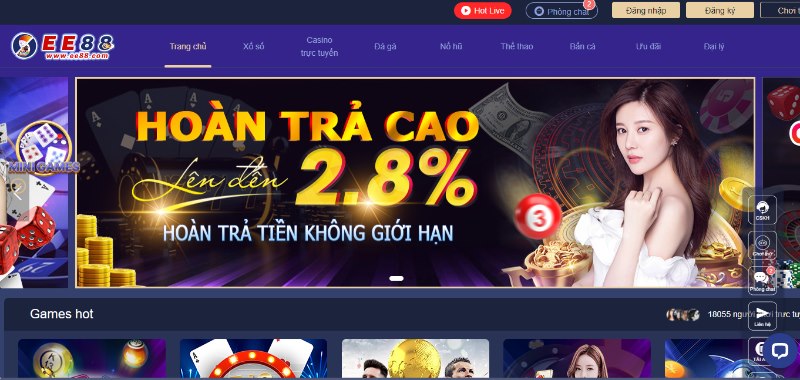 Vị vua không ngai nhà cái EE88 trong làng cá cược trực tuyến