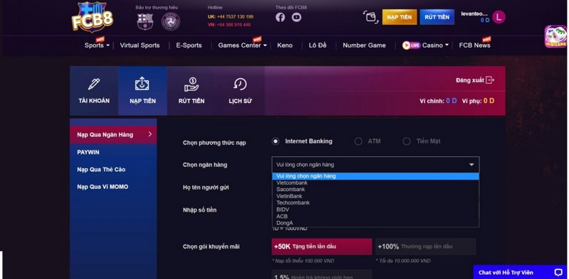 68gamebai reviews Nhiều hình thức nạp tiền linh hoạt cho anh em