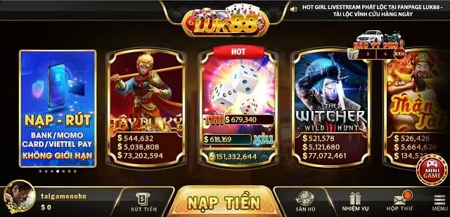 68gamebai reviews Hướng dẫn nạp rút nhanh chóng tại Luk88