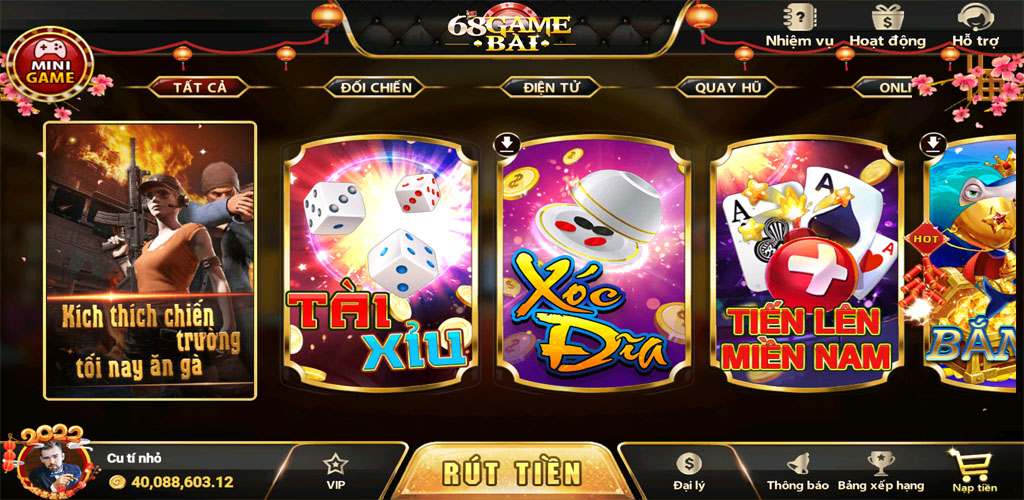 68gamebai reviews Giao diện s777 thừa hưởng từ game mẹ 68 Game Bài