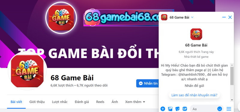 68gamebai reviews Liên lạc với 68gamebai qua các kênh chat trực tuyến phổ biến