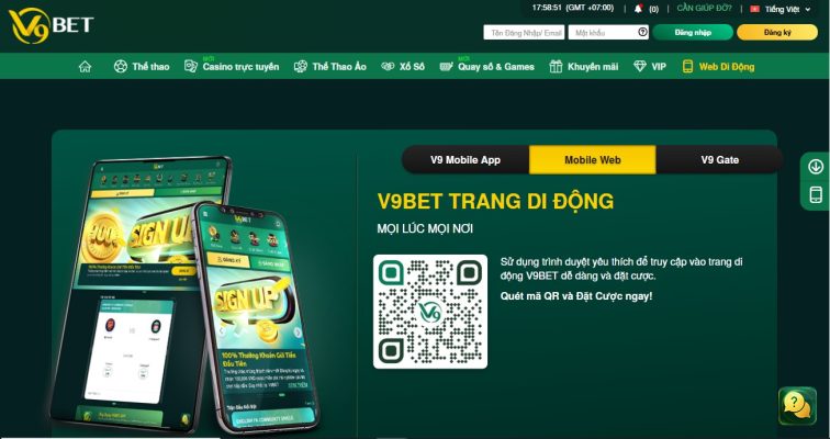 V9BET - Nhà cái cá cược casino, thể thao hàng đầu