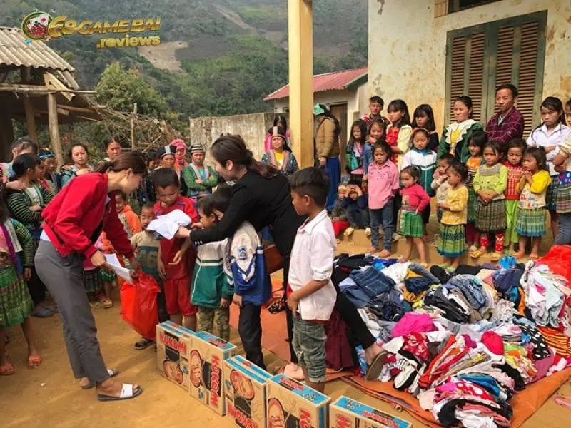 68gamebai reviews Chương trình thiện nguyện giúp đỡ trẻ em nghèo vùng xa
