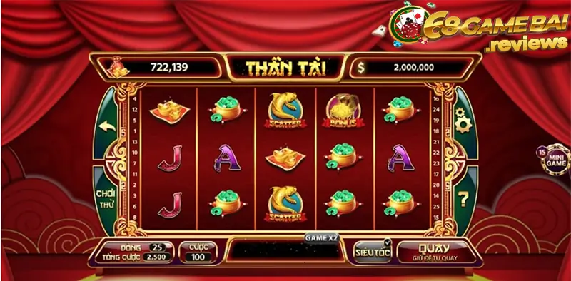 Thần tài đến là tựa nổ hũ đình đám tại 68gamebai
